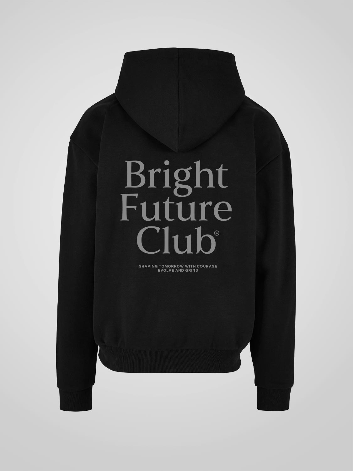 Bright Future Club - schwarz - oversize – Bild 4