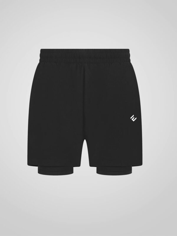 Performance Shorts - Logo Weiß